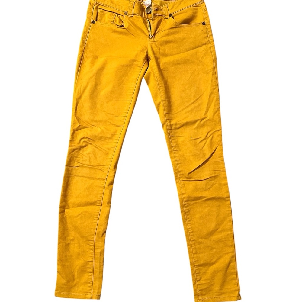 No Boundaries Yellow Casual Skinny Jeans